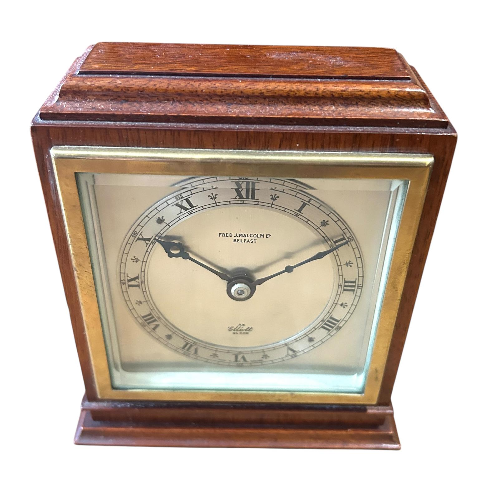Wonderful Elliot Miniature Mantel Clock (1 of 8)