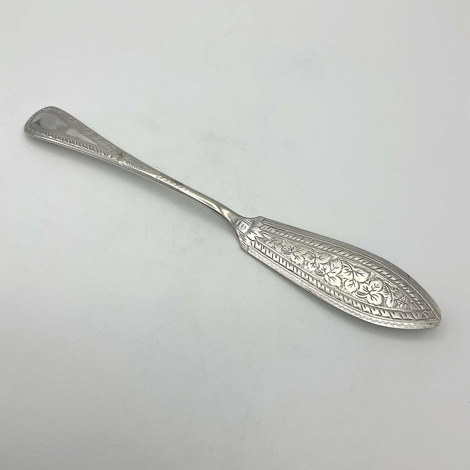 Antique Silver Plated Butter Knife (1 of 9)