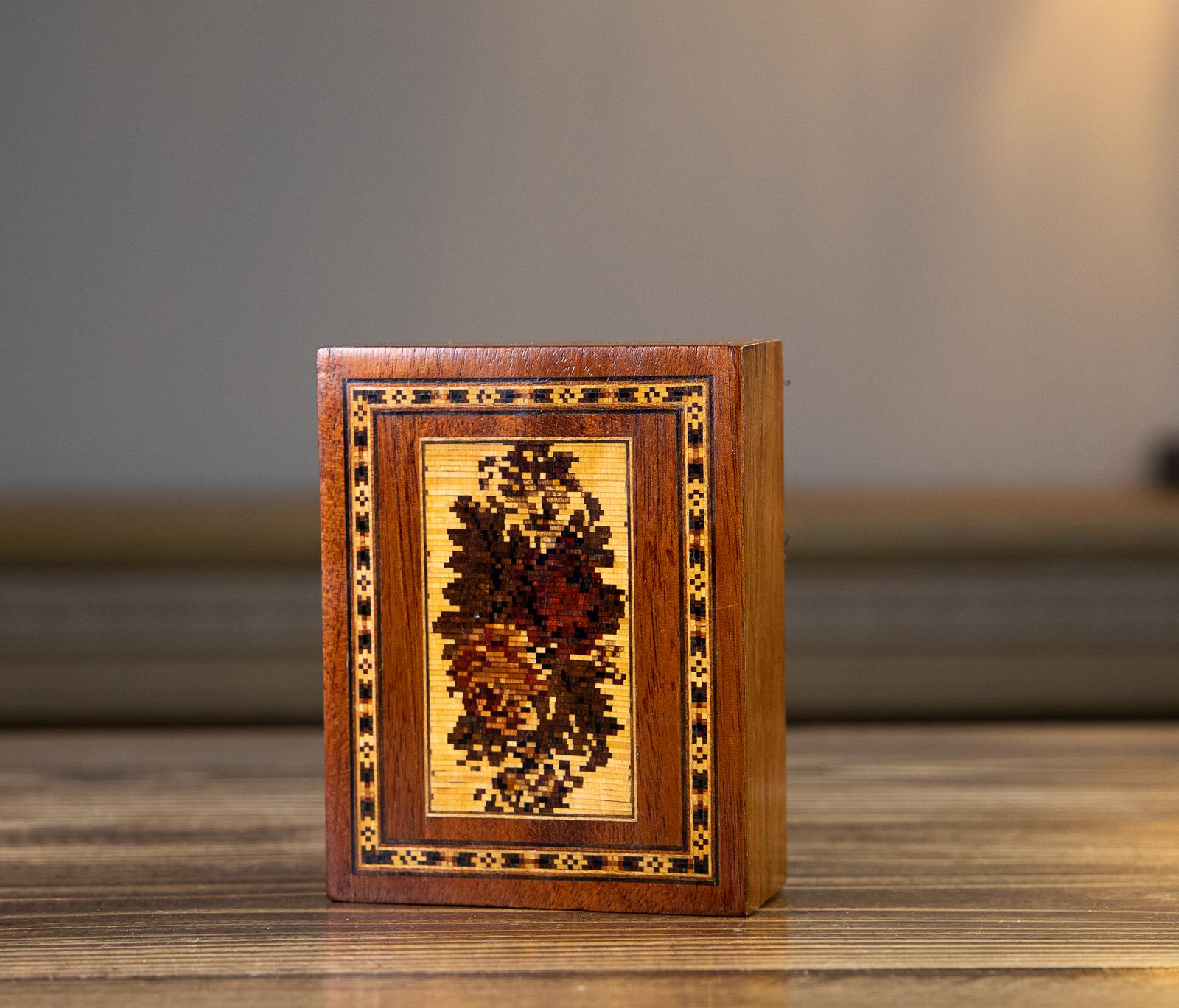 Tunbridge Ware Trinket Box 1900 (1 of 9) Tunbridge Ware Trinket Box 1900 (1 of 9)