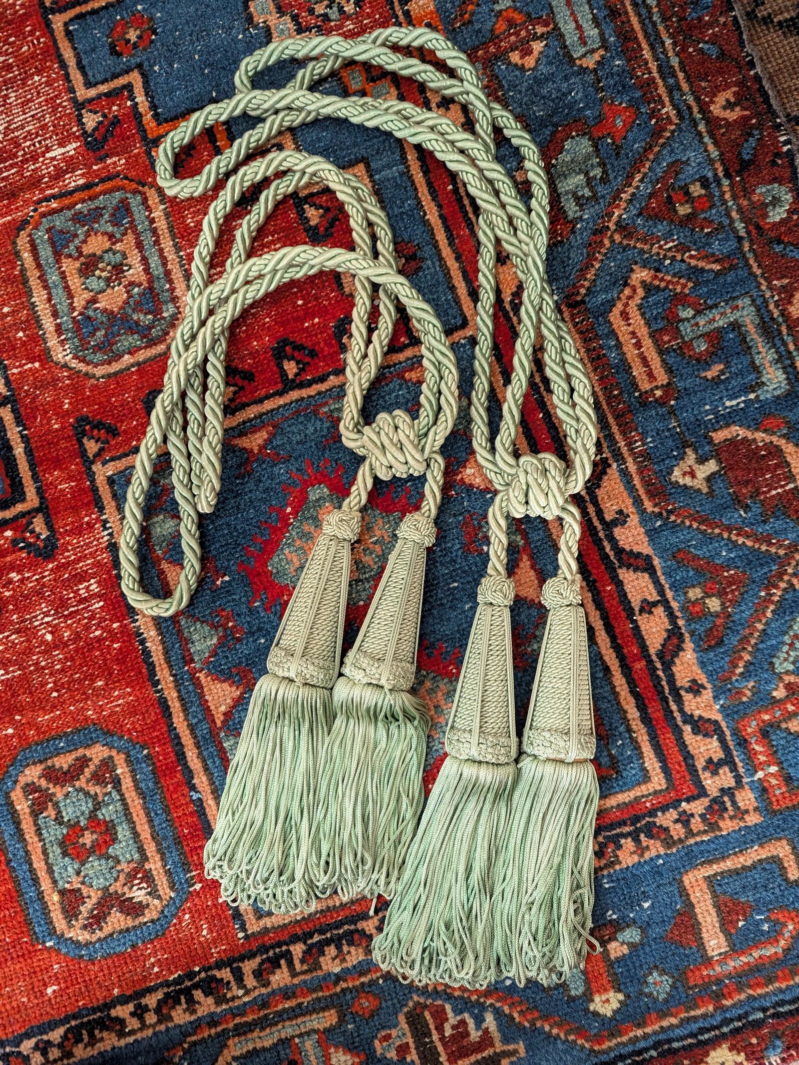 Pair of Vintage French Passementerie Tassels (1 of 2) Pair of Vintage French Passementerie Tassels (1 of 2)