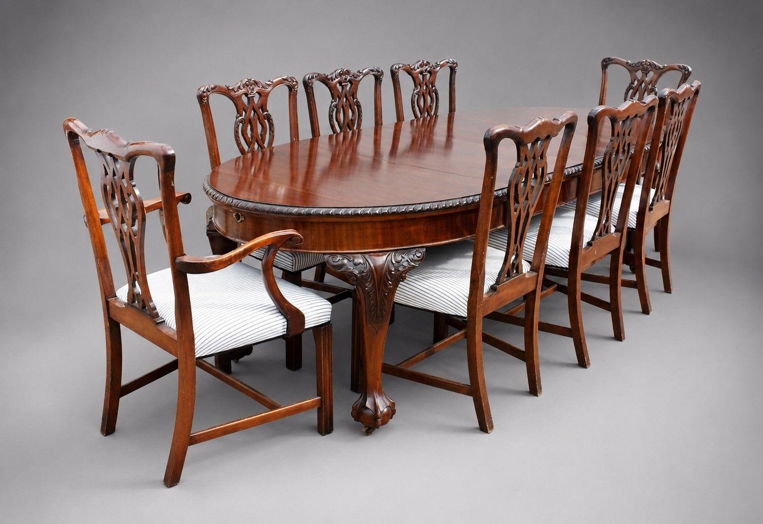 Edwardian Mahogany Extending Dining Table & 12 Chairs (1 of 7) Edwardian Mahogany Extending Dining Table & 12 Chairs (1 of 7)