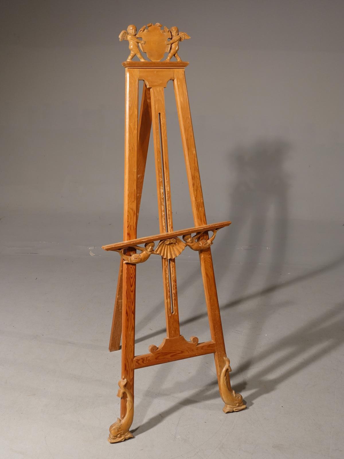 Unusual Early 20th Century Continental Easel (1 of 5) Unusual Early 20th Century Continental Easel (1 of 5)