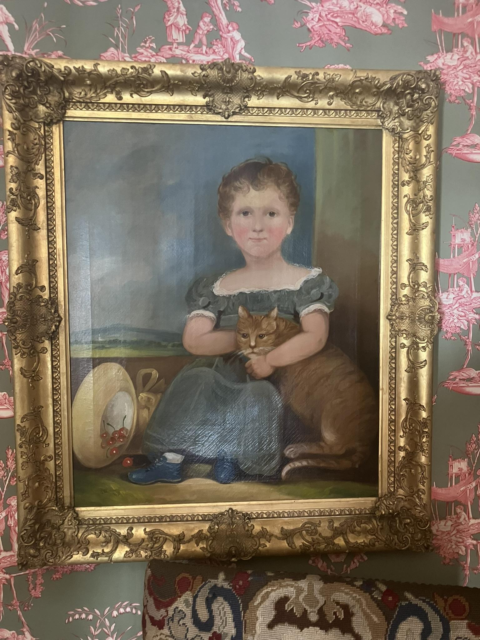 Pair of Early 19th Century Portraits by J.B. Eaton (c.1820s–1830s) (1 of 6)