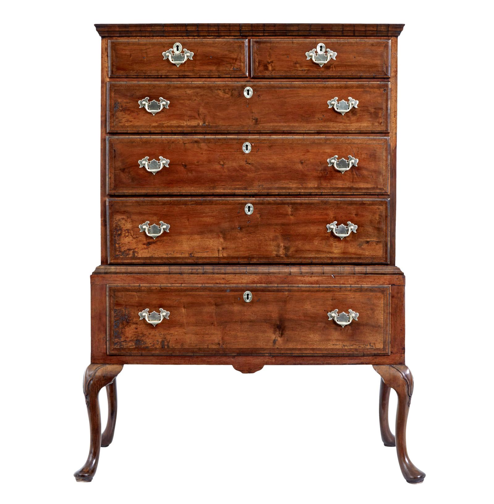 Late 17th Century William & Mary Walnut Chest on Stand (1 of 11) Late 17th Century William & Mary Walnut Chest on Stand (1 of 11)