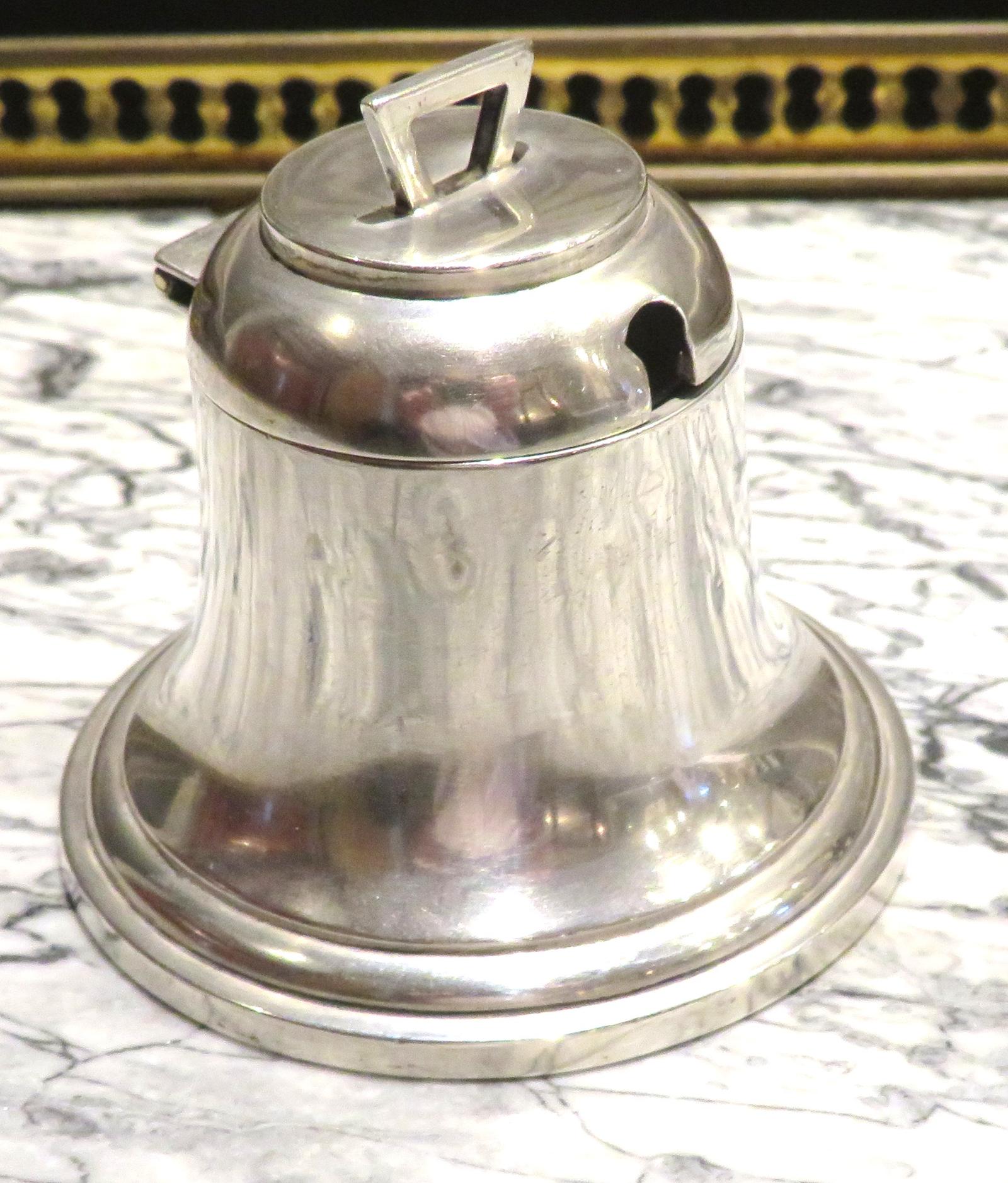 1927 Hallmarked Silver Mustard Condiment Pot (1 of 4)