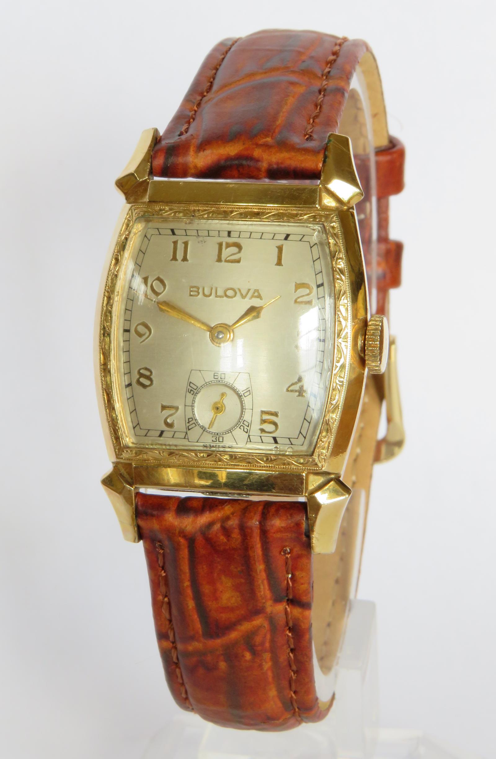 Watch: Unisex Bulova Cadet Wrist Watch 1947 (1 of 5)
