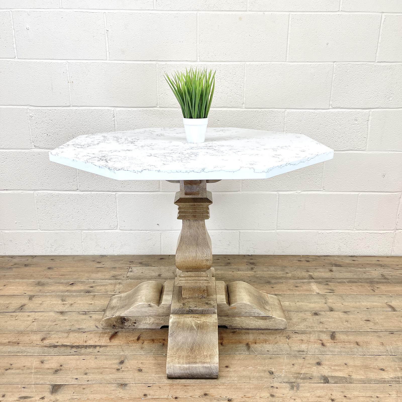 Octagonal Shaped Marble Top Centre Table (1 of 10) Octagonal Shaped Marble Top Centre Table (1 of 10)