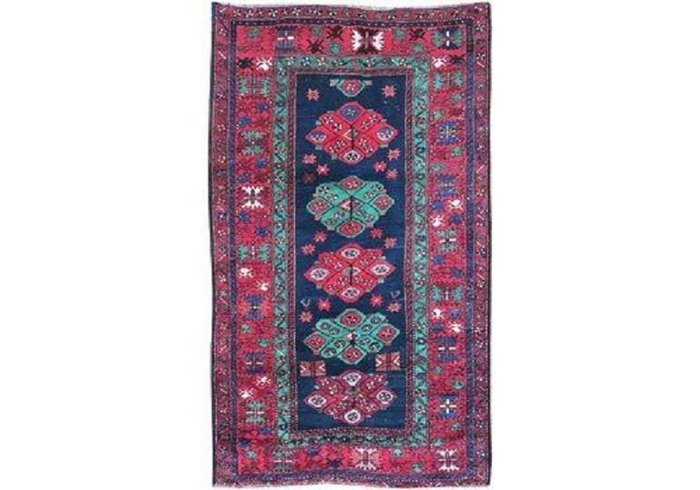 Vintage Caucasian Kazak Rug (1 of 7) Vintage Caucasian Kazak Rug (1 of 7)