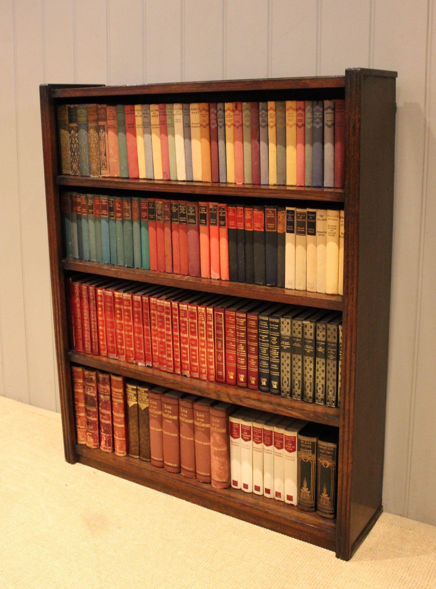 Oak Open Bookcase (1 of 12) Oak Open Bookcase (1 of 12)