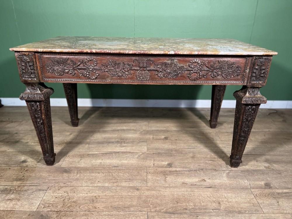 Italian Carved Fruitwood Centre Table (1 of 8)