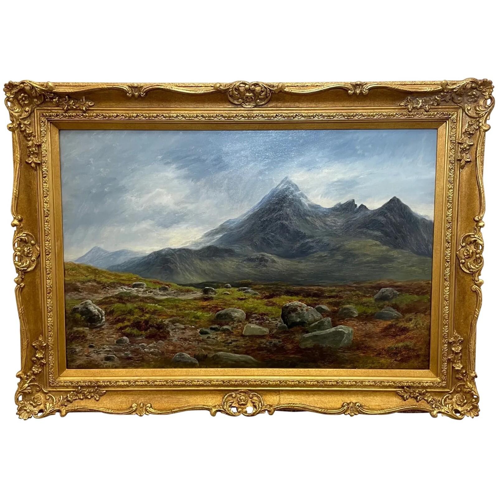 William Beattie-Brown Sgùrr Nan Gillean Skye Victorian Scottish Landscape Oil Painting (1 of 27) William Beattie-Brown Sgùrr Nan Gillean Skye Victorian Scottish Landscape Oil Painting (1 of 27)