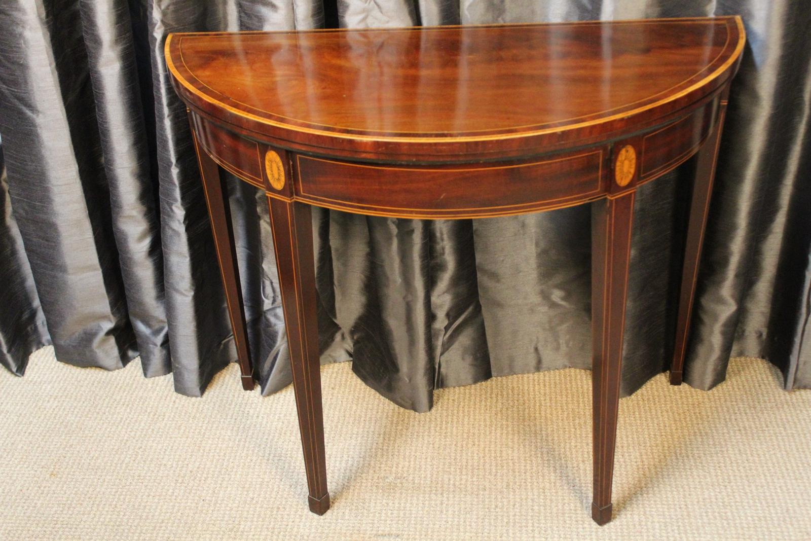 Mahogany Card Table (1 of 4)