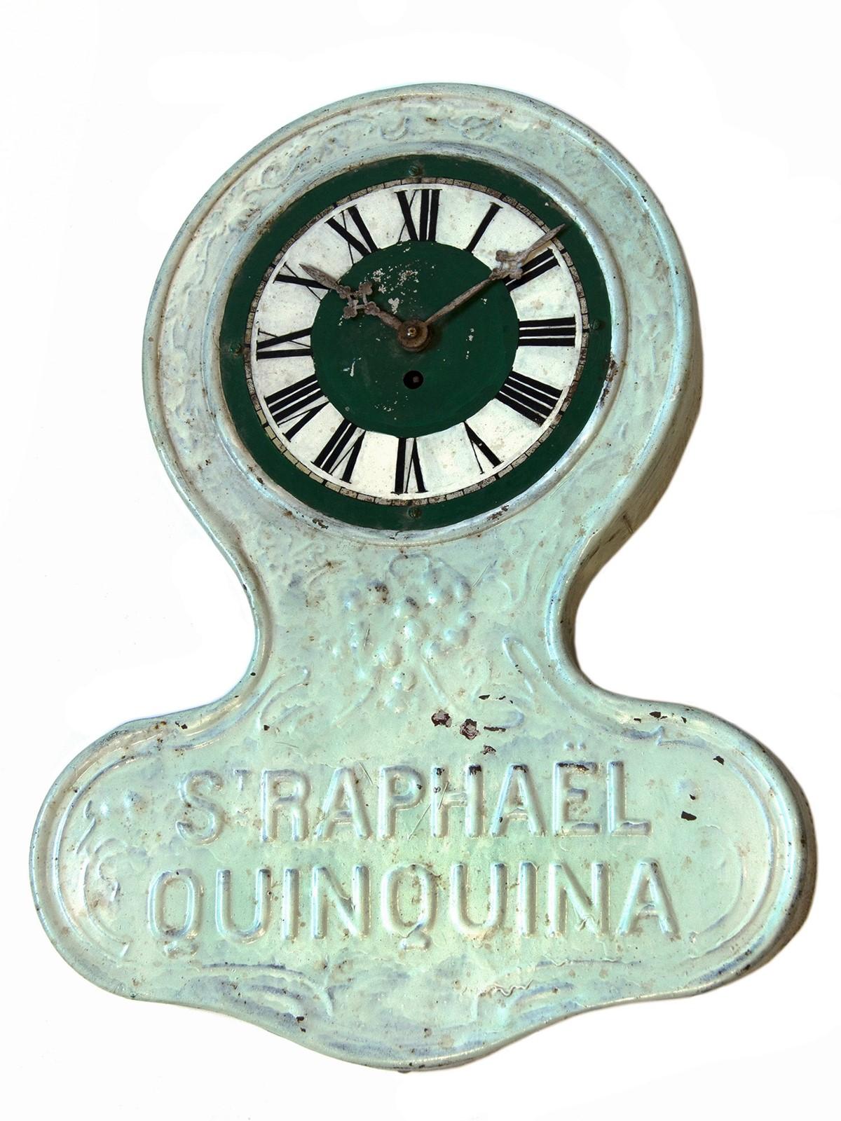 Collectible Advertising Tin Wall Clock From France (1 of 6)