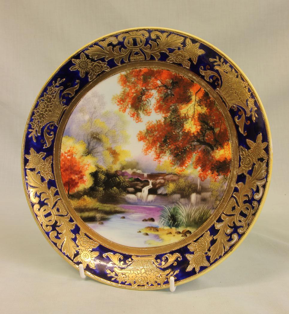 A Wonderful Noritake Cabinet Plate (1 of 5)