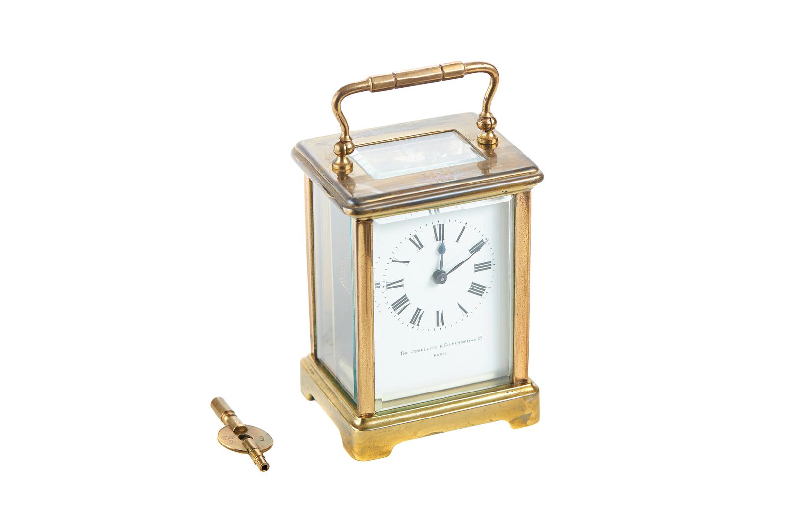 Antique French Brass Carriage Clock (1 of 5)