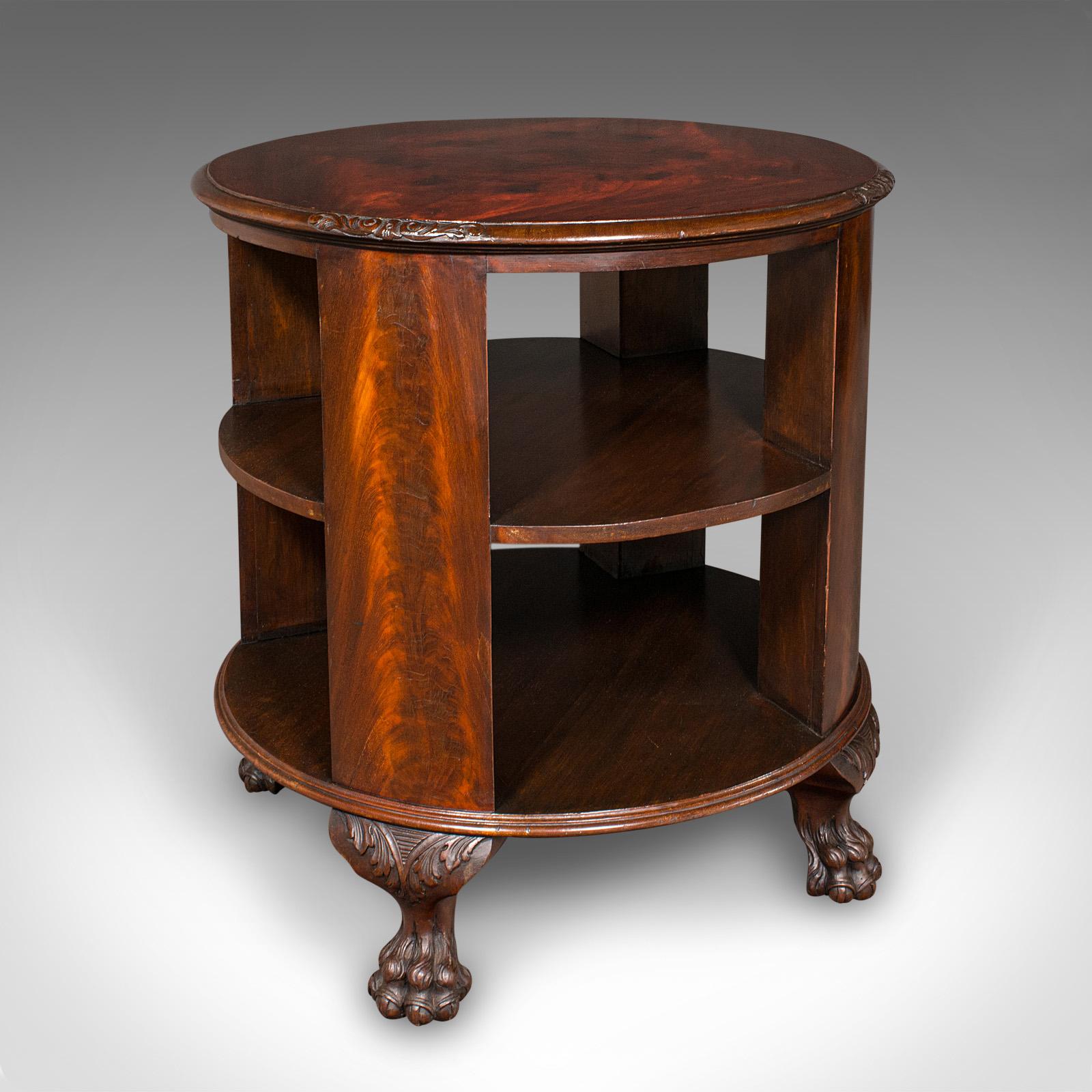 Antique Circular Bookcase, English, Centrepiece Library Table - Edwardian c.1910 (1 of 12) Antique Circular Bookcase, English, Centrepiece Library Table - Edwardian c.1910 (1 of 12)