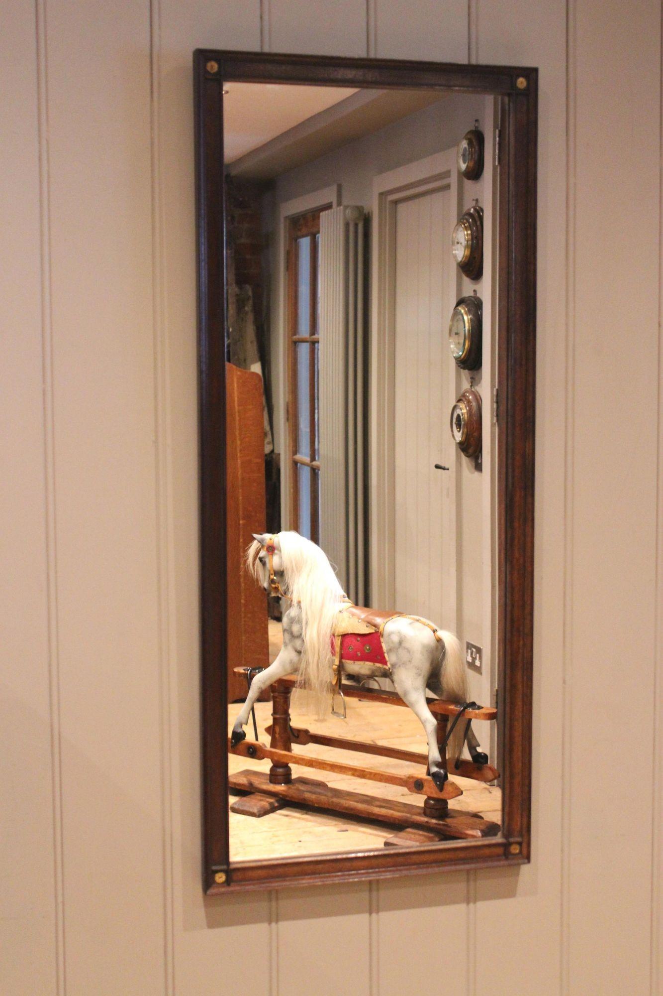 Full Length Walnut Wall Mirror (1 of 12) Full Length Walnut Wall Mirror (1 of 12)