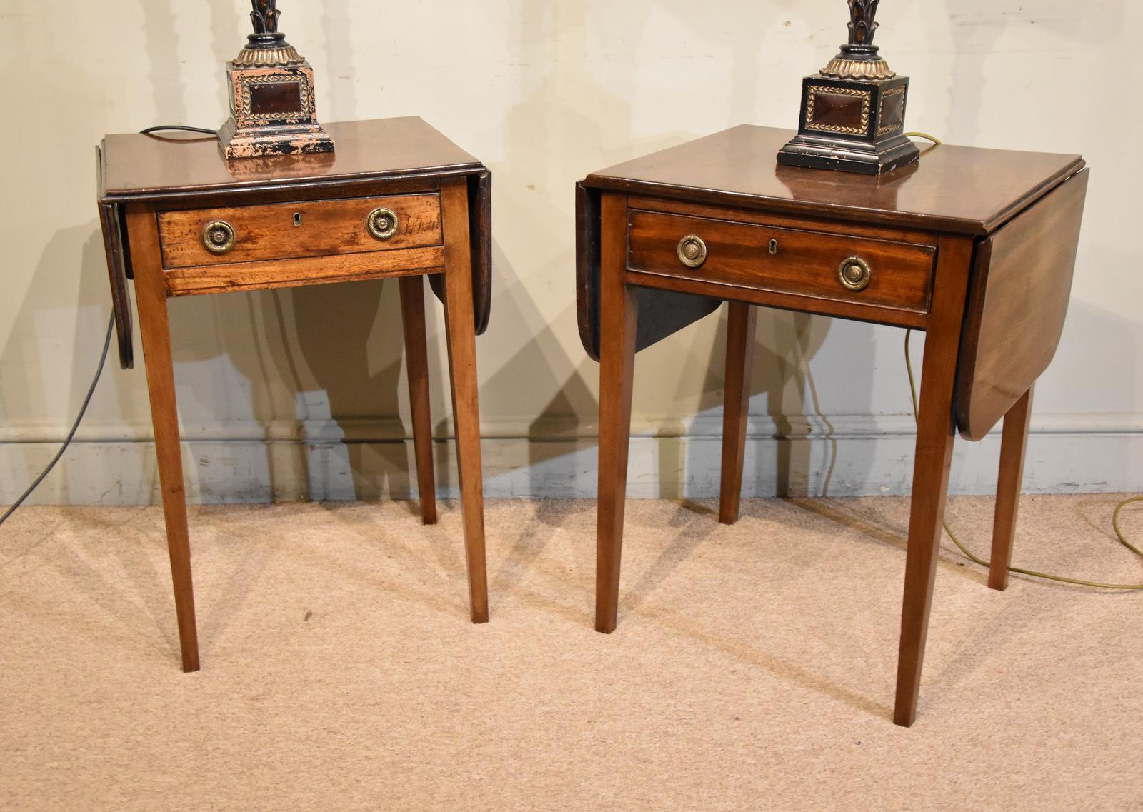 George III Mahogany Side Tables (1 of 9) George III Mahogany Side Tables (1 of 9)