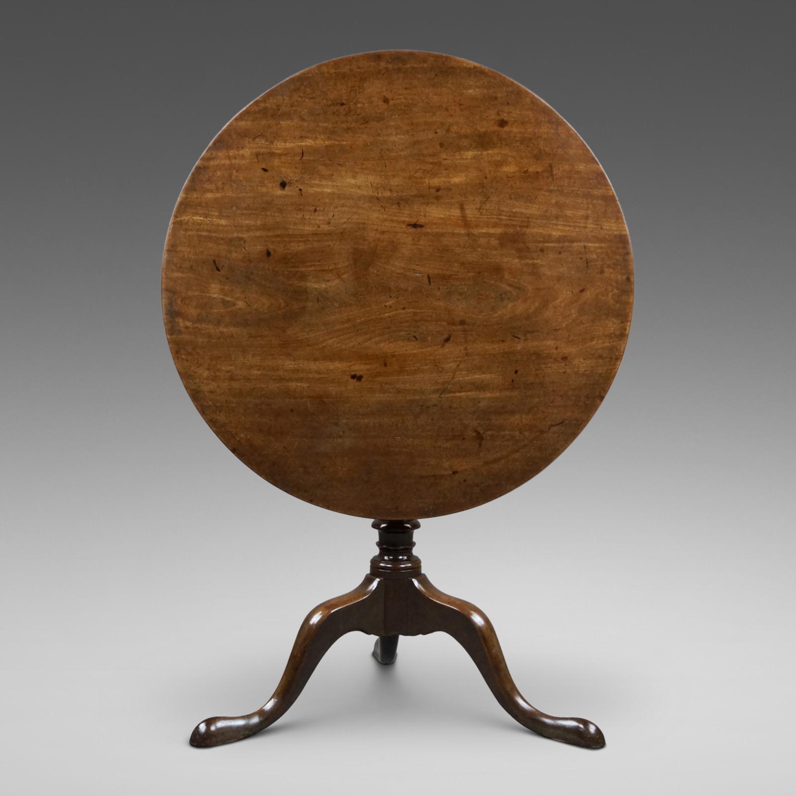 George III Tripod Table with Exceptional Colour (1 of 5)
