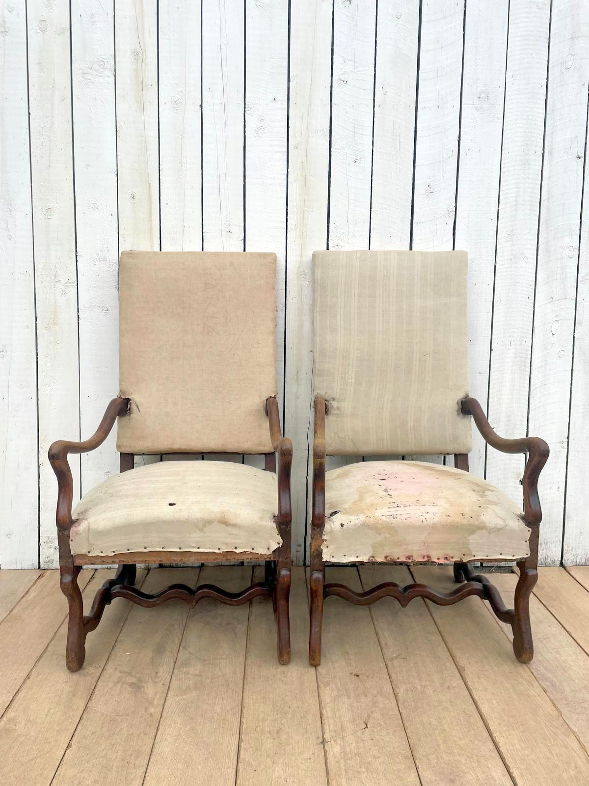 Pair of Os De Mouton Armchairs (1 of 9)