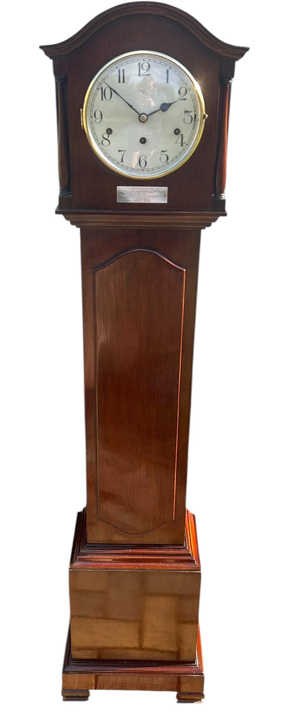 Engaging Edwardian Westminster Chime Grandmother Clock (1 of 12)