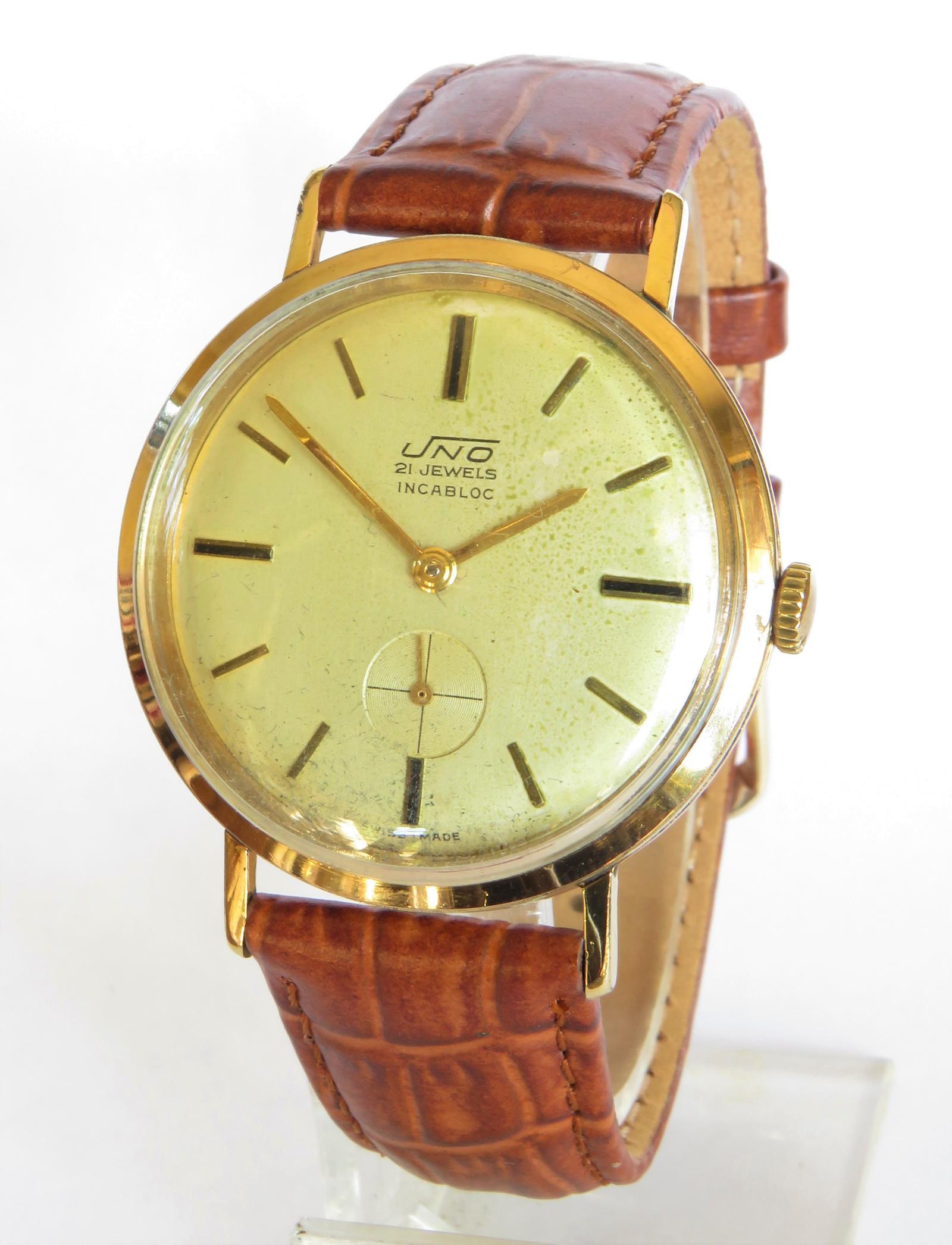 Watch: Gents 1960s Uno Wrist Watch (1 of 5)