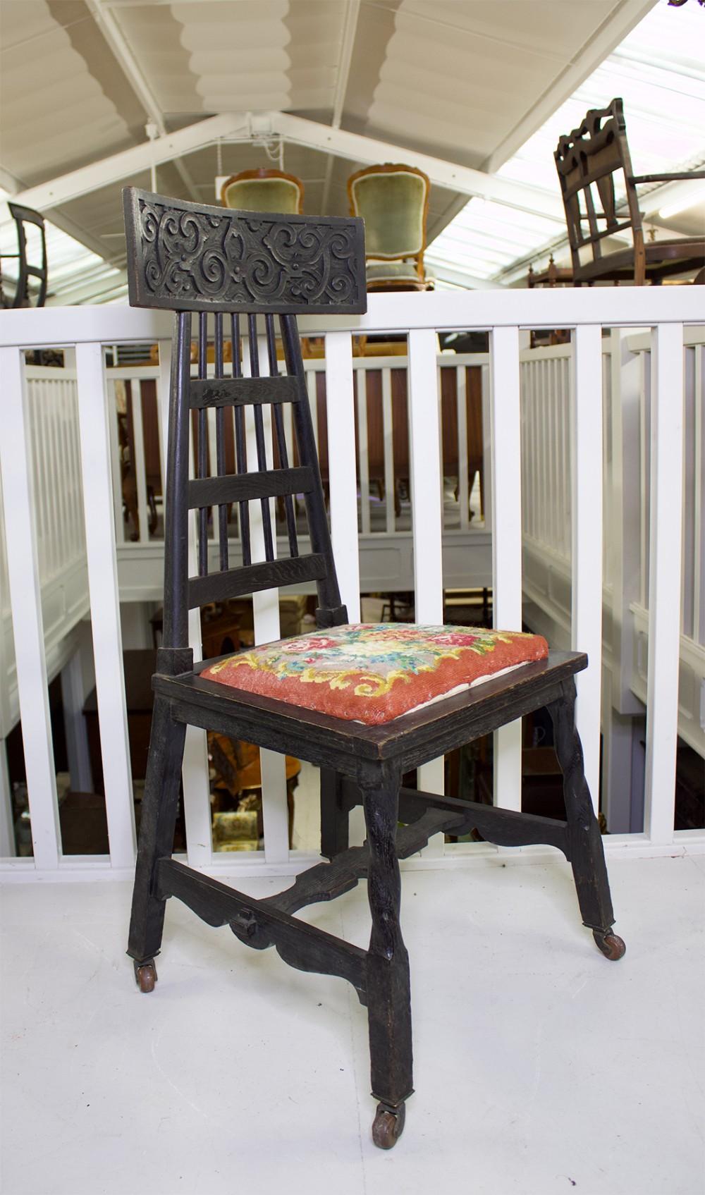 Liberty & Co Arts & Crafts Chair (1 of 4)