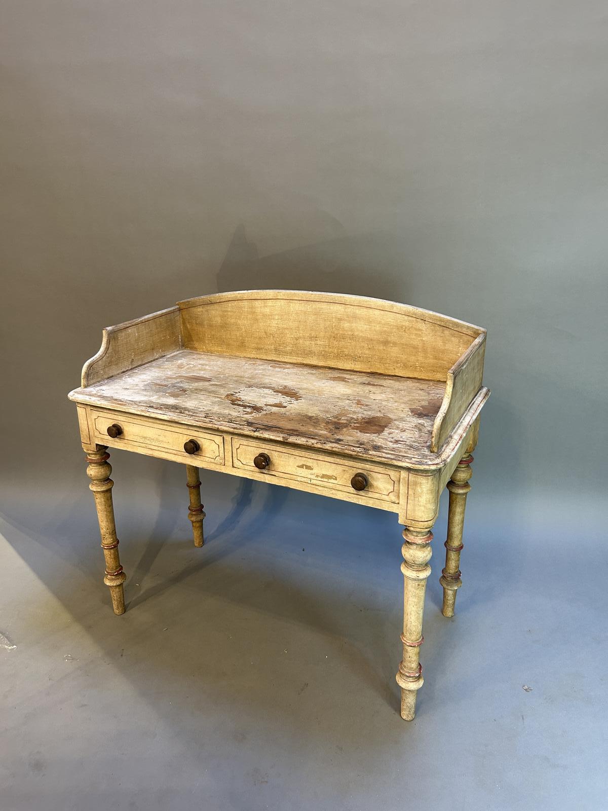 Victorian Painted Writing Table (1 of 10)