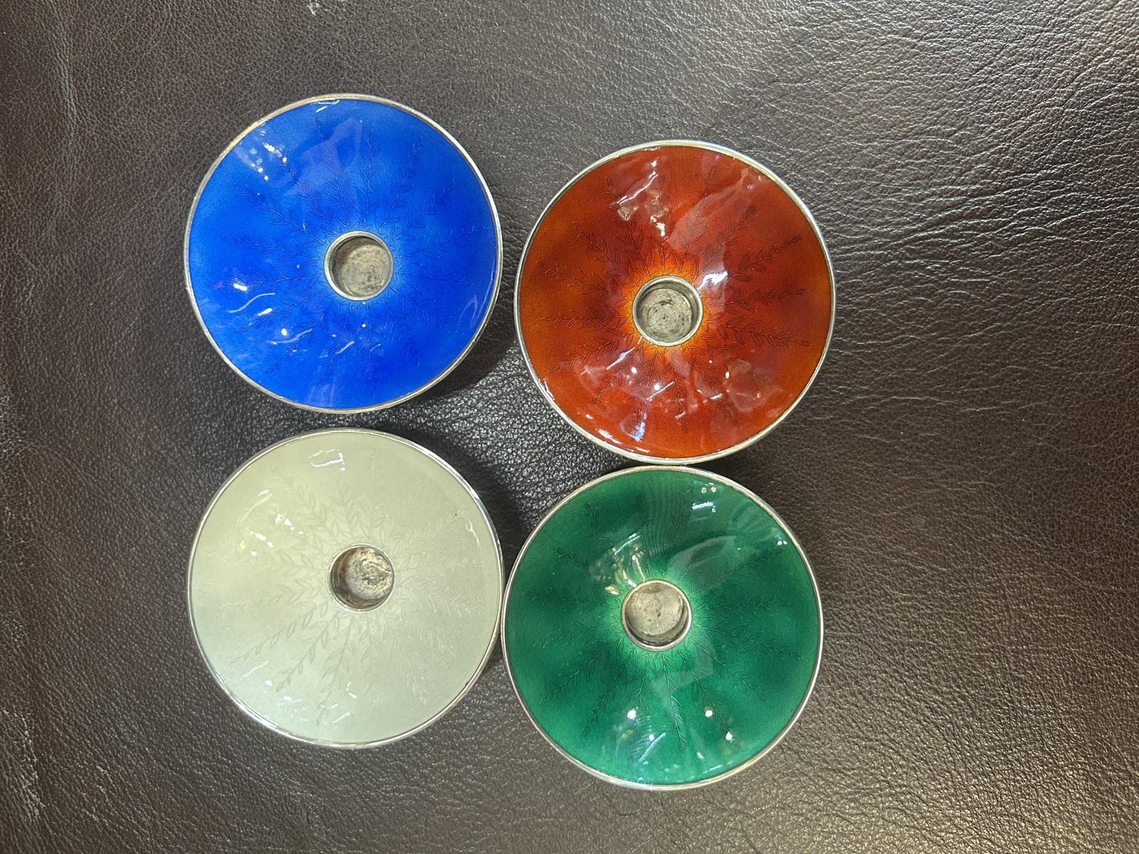 Silver 4 Candle Holders (1 of 5)