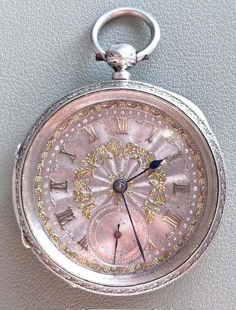 1889 Open-faced Silver Dial Fusee Pocket Watch by Coventry Maker Adam Burdess (1 of 7) 1889 Open-faced Silver Dial Fusee Pocket Watch by Coventry Maker Adam Burdess (1 of 7)