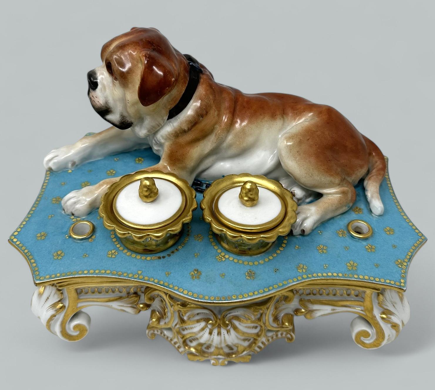 Antique French Porcelain Jacob Petite Desk Set Inkstand Provenance Ava Gardner (1 of 8) Antique French Porcelain Jacob Petite Desk Set Inkstand Provenance Ava Gardner (1 of 8)