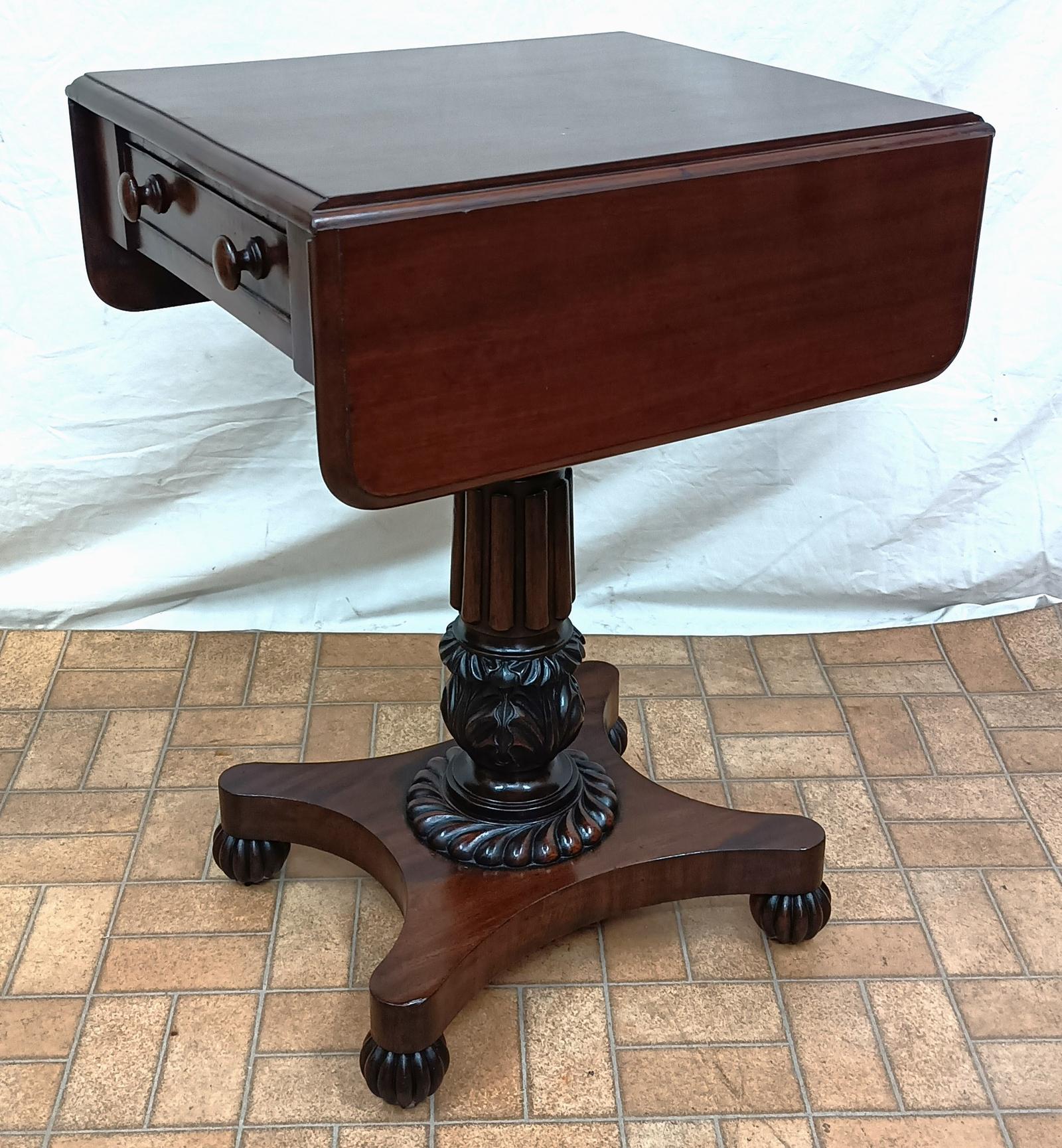 William IV Mahogany Pembroke / Work Table (1 of 6)