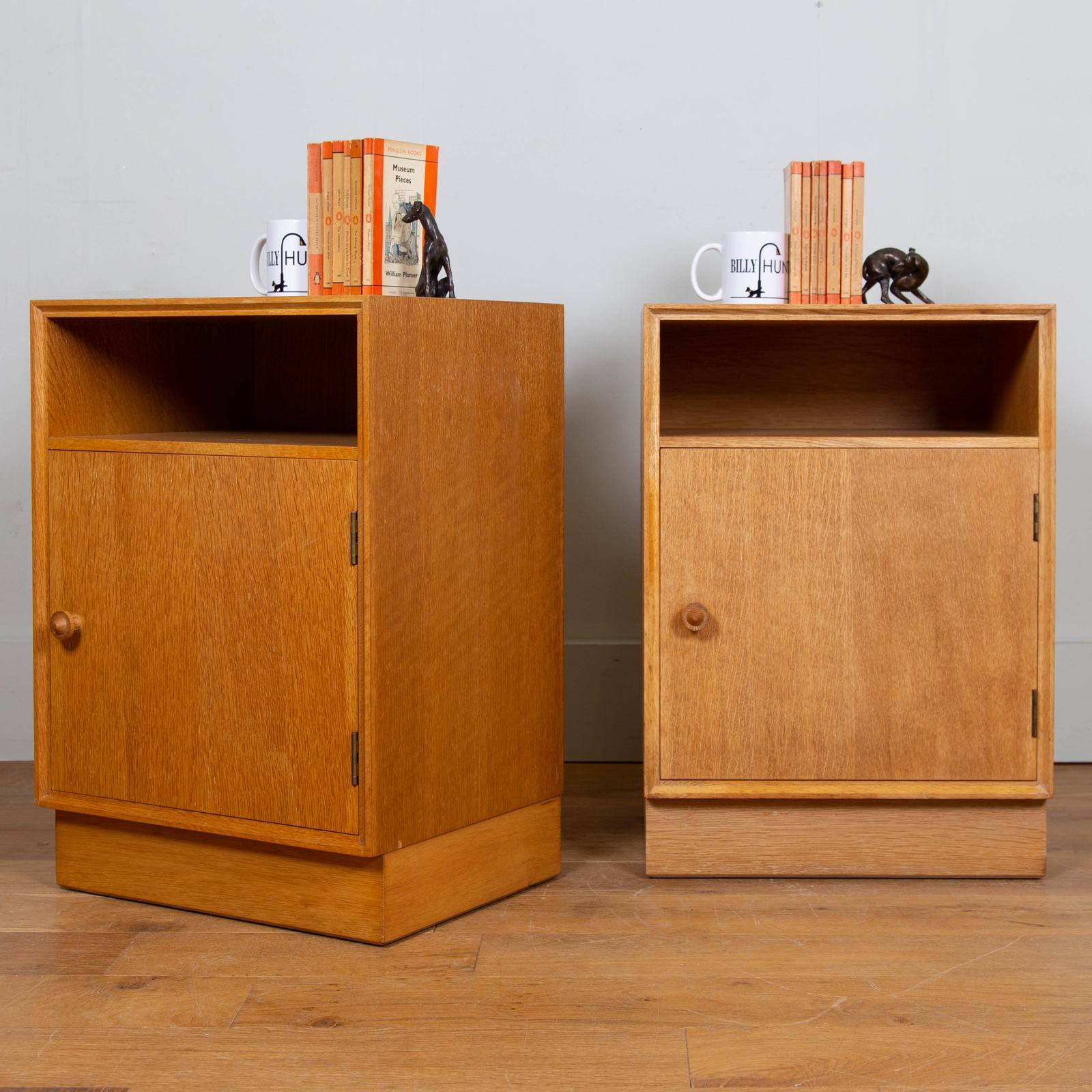 Pair of Mid Century Oak Bedside Cabinets by Meredew (1 of 12) Pair of Mid Century Oak Bedside Cabinets by Meredew (1 of 12)