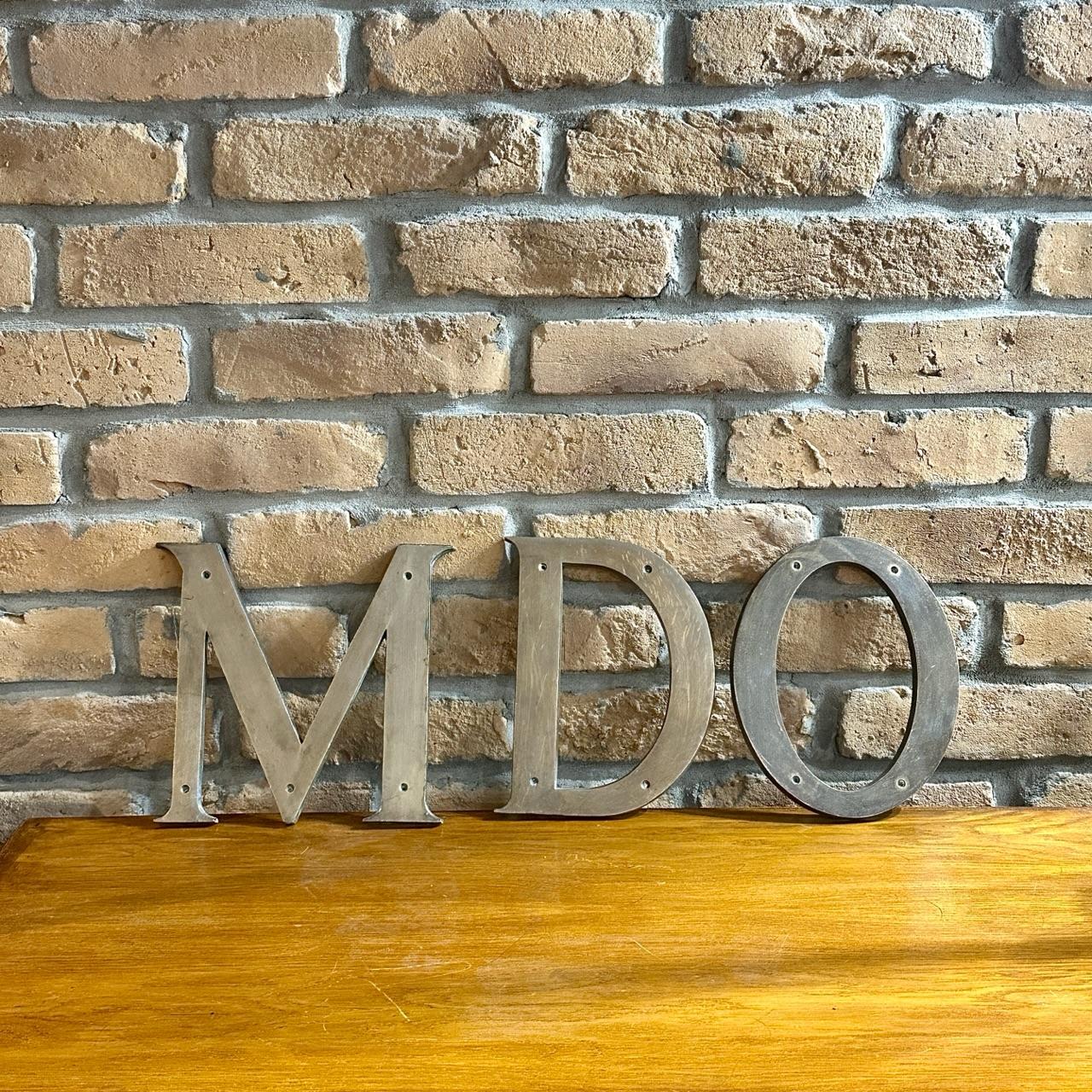 1920s Bronze Lettering (1 of 5)