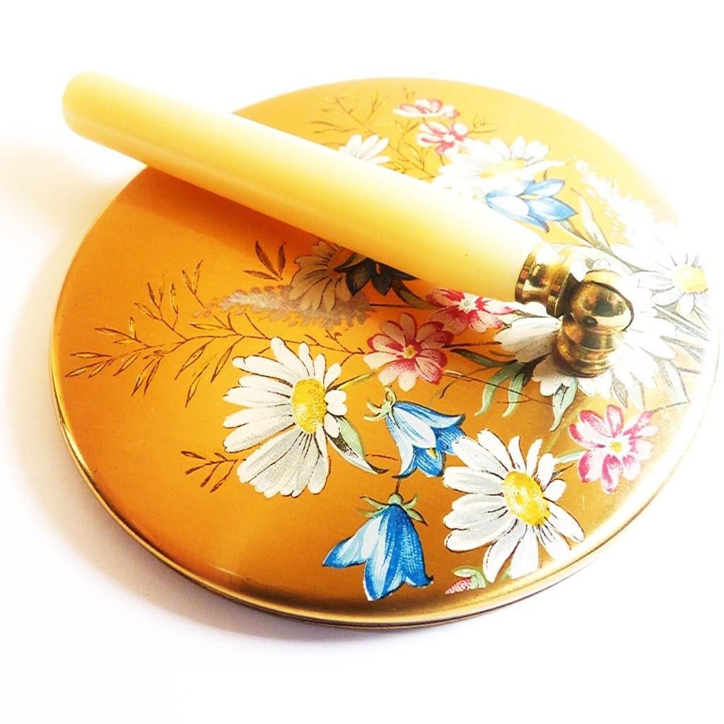 Large Magnifying Coalport Hand Mirror (1 of 9)