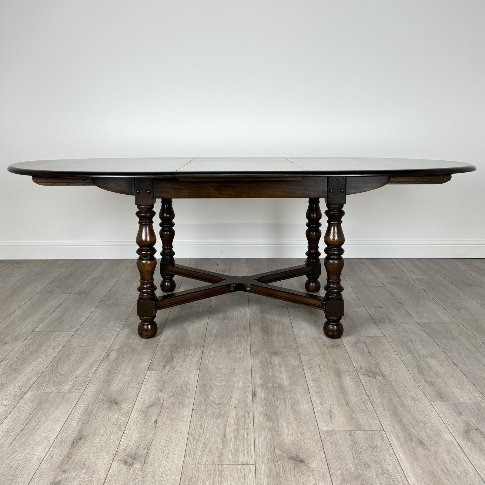 Vintage 20th Century Extending Elm Dining Table by Ercol (1 of 8) Vintage 20th Century Extending Elm Dining Table by Ercol (1 of 8)