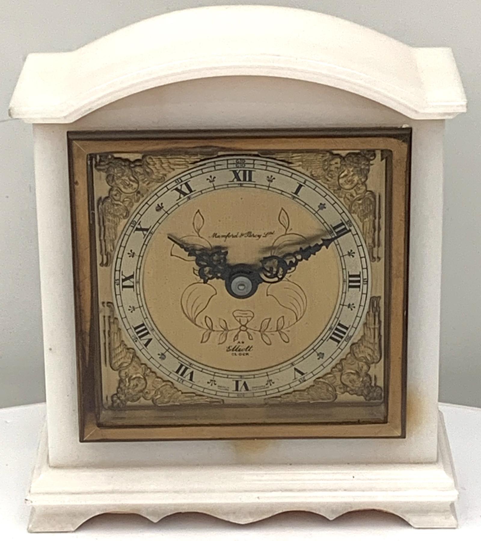Perfect Marble Vintage Mantel Clock Bracket Clock by Elliott of London (1 of 9) Perfect Marble Vintage Mantel Clock Bracket Clock by Elliott of London (1 of 9)