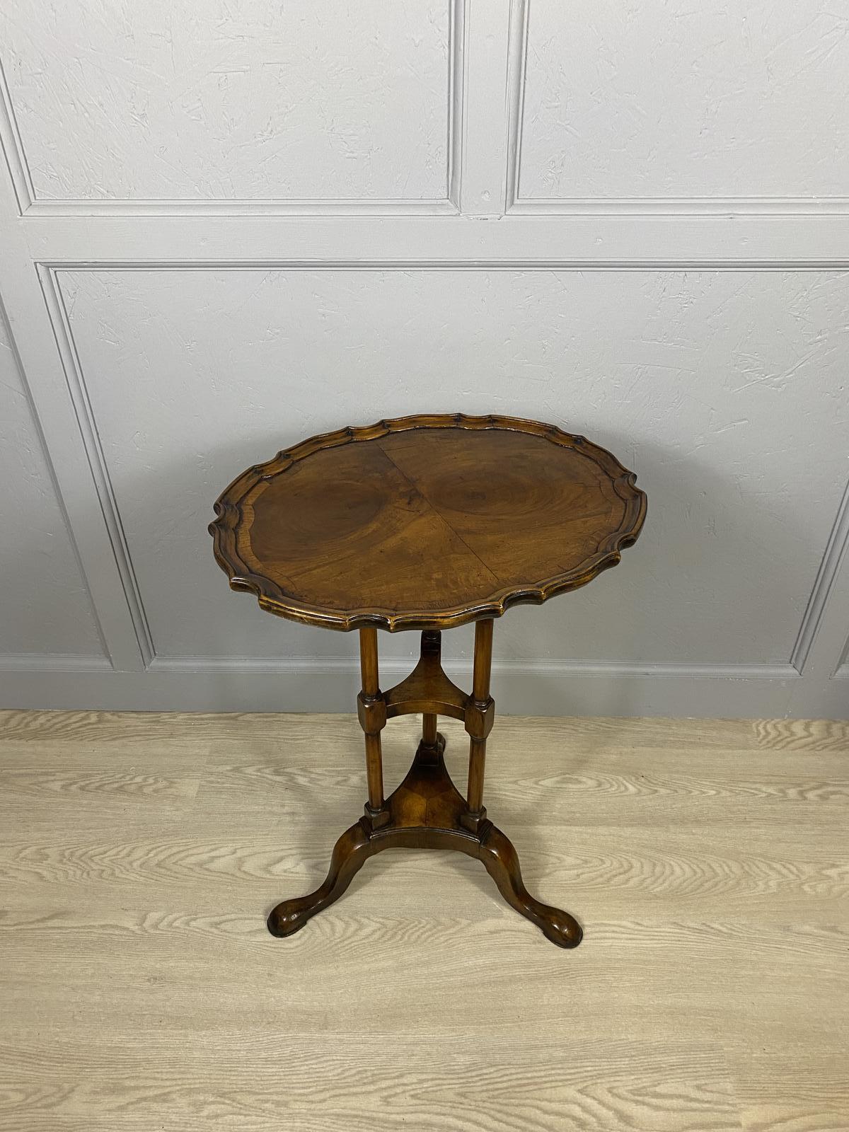 Figured Walnut Wine Table (1 of 4)