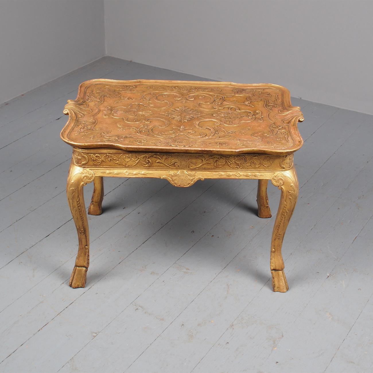 George I Style Giltwood Table (1 of 12)