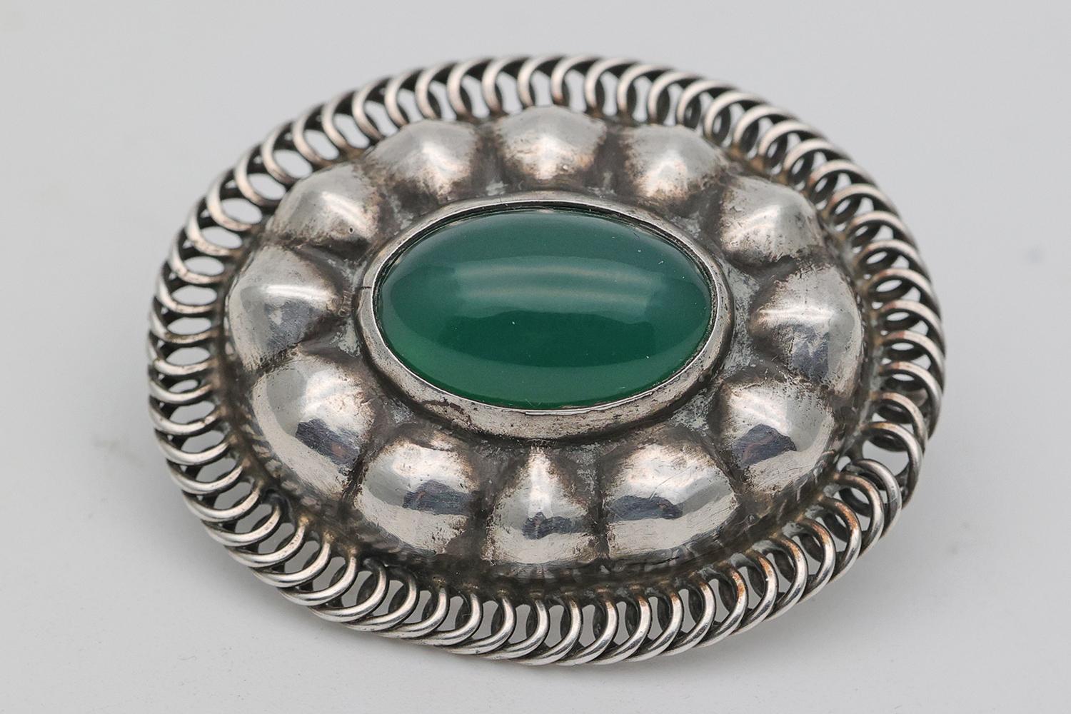 Rare Georg Jensen Brooch 1915-1930 (1 of 2) Rare Georg Jensen Brooch 1915-1930 (1 of 2)