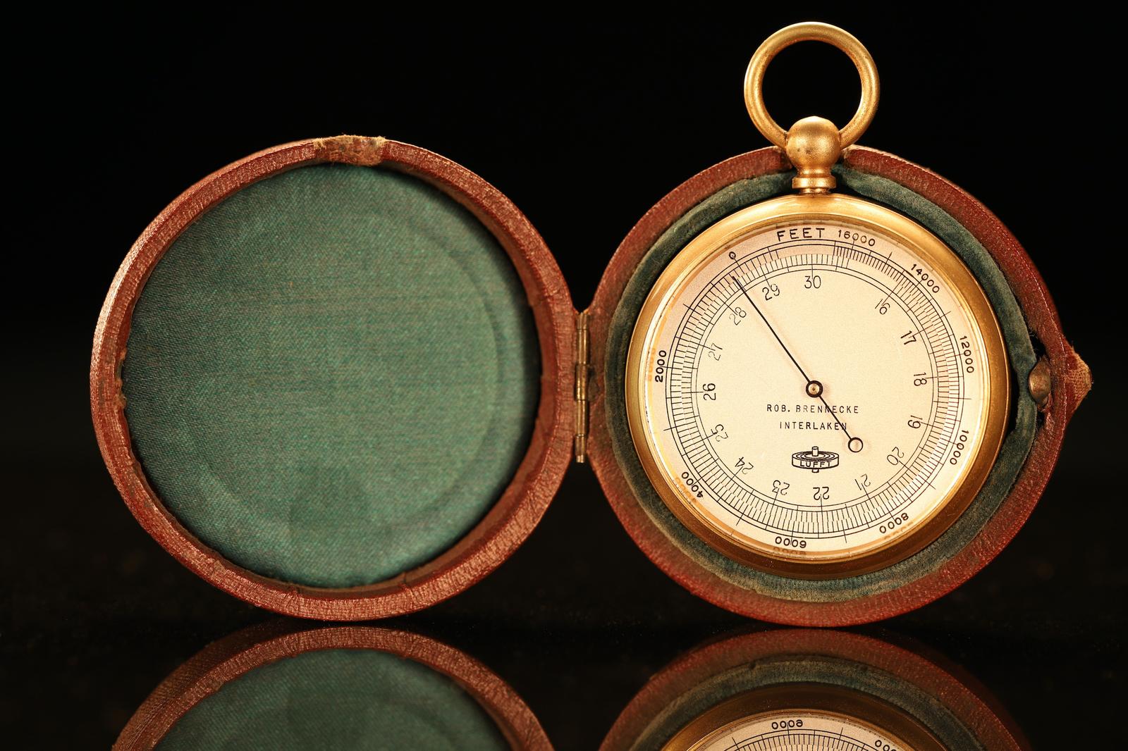 English Brass Barometers - main image