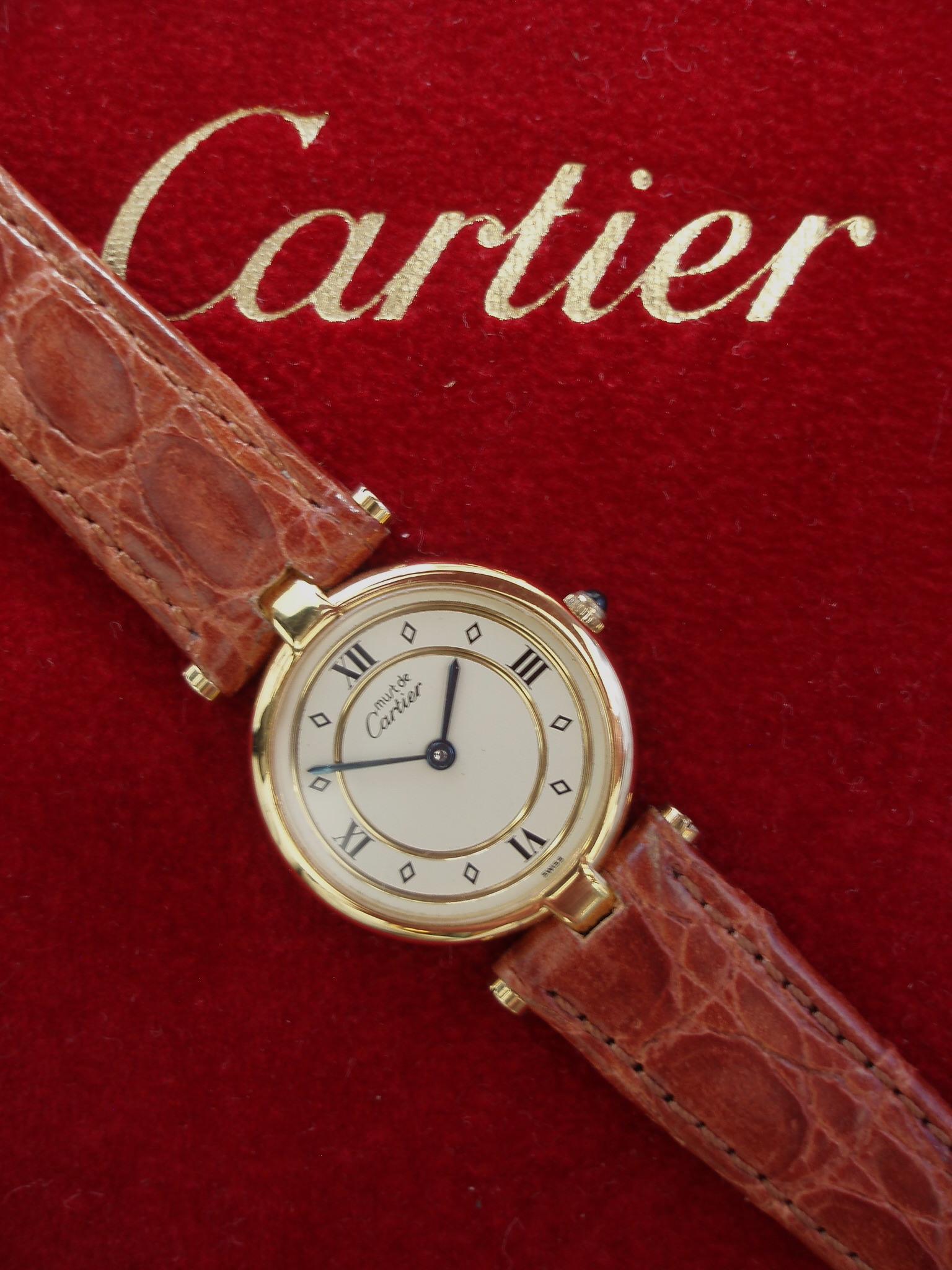 Cartier Vendome Quartz Wristwatch (1 of 4)