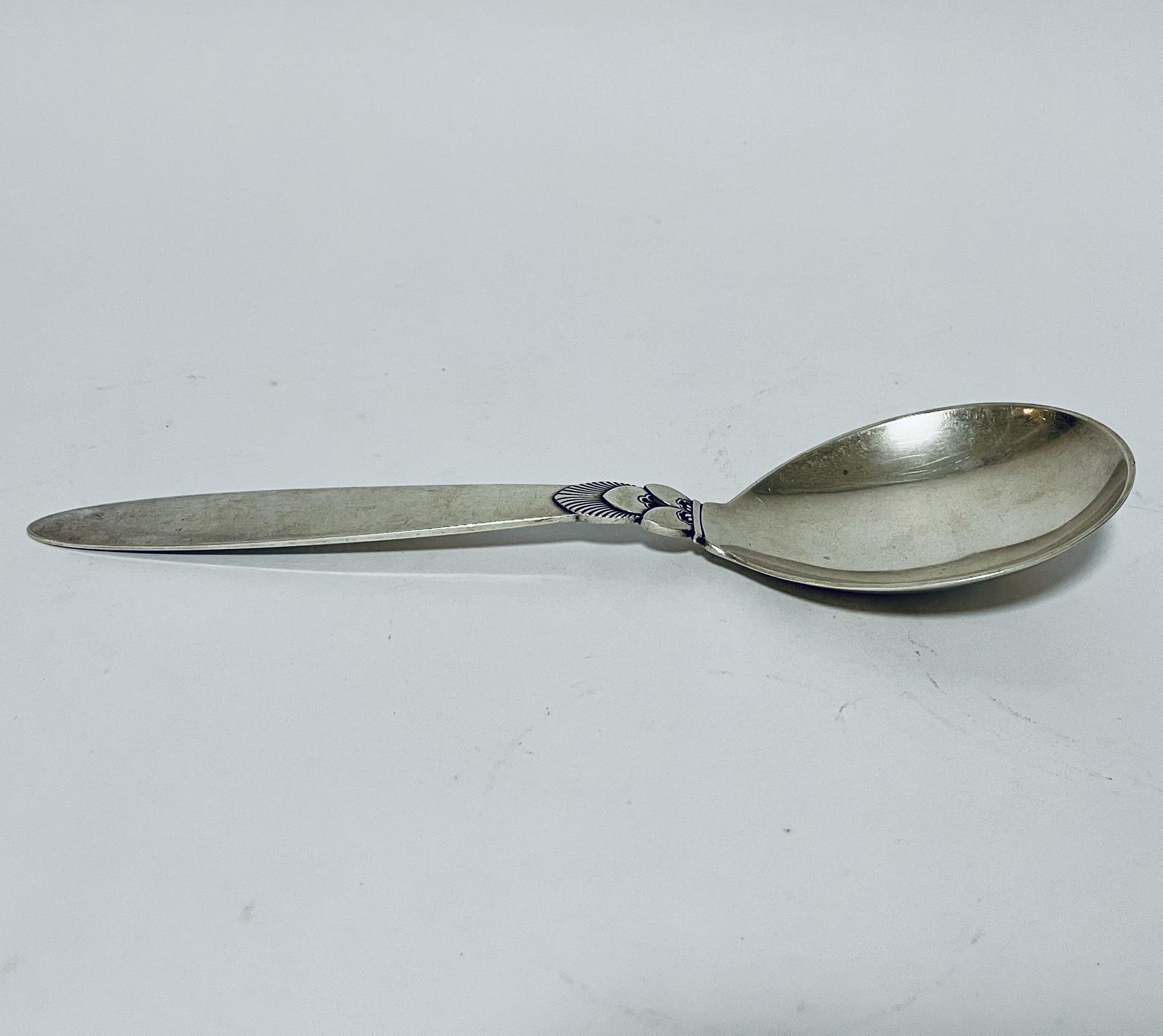 Georg Jensen Cactus Large Serving Spoon (1 of 12) Georg Jensen Cactus Large Serving Spoon (1 of 12)