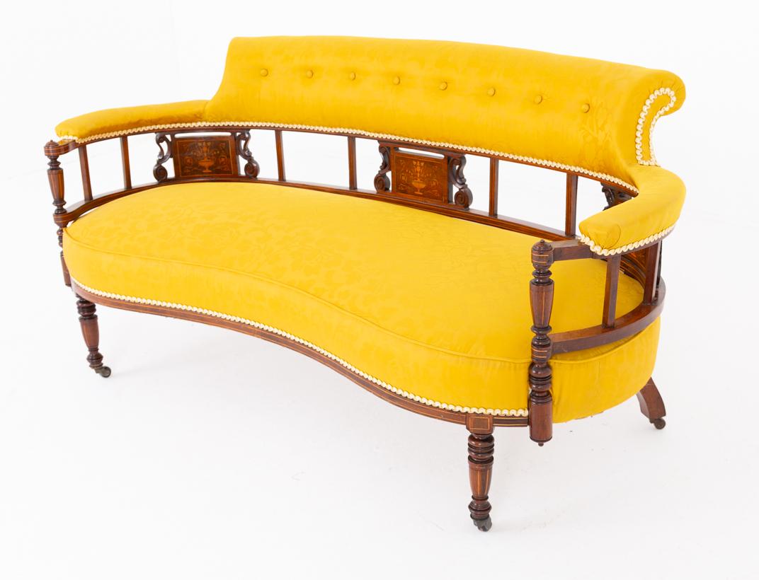 Elegant Rosewood Settee (1 of 11) Elegant Rosewood Settee (1 of 11)