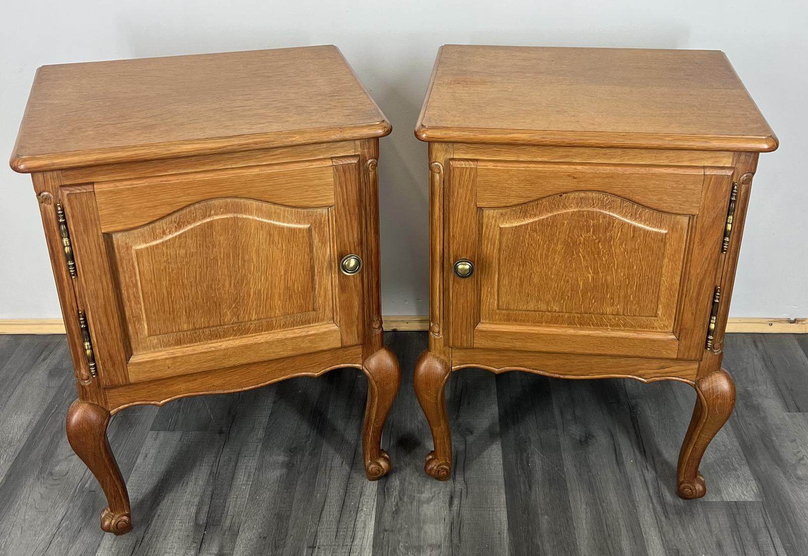 Amazing Pair of French Bedside Tables Cupboards / Cabinets (1 of 9)