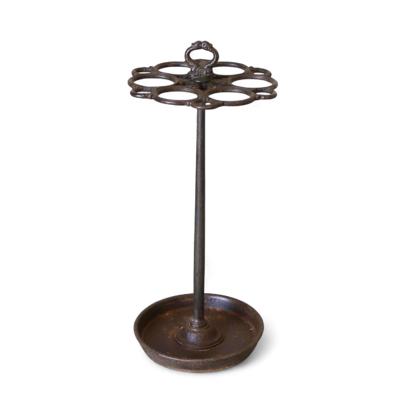 Early 20th Century French Cast Iron Stick / Umbrella Stand c.1930 (1 of 8)