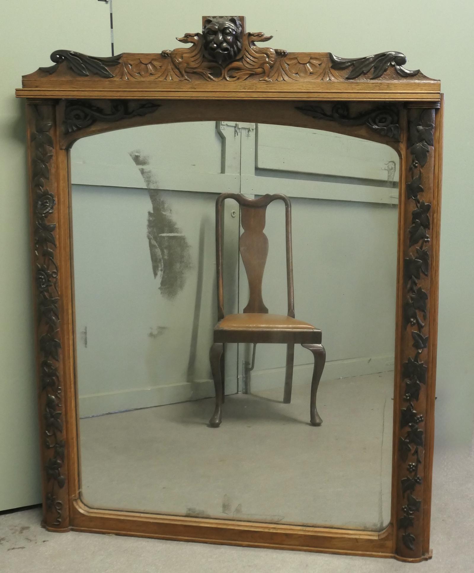 19th Century Overmantle Mirrors - main image