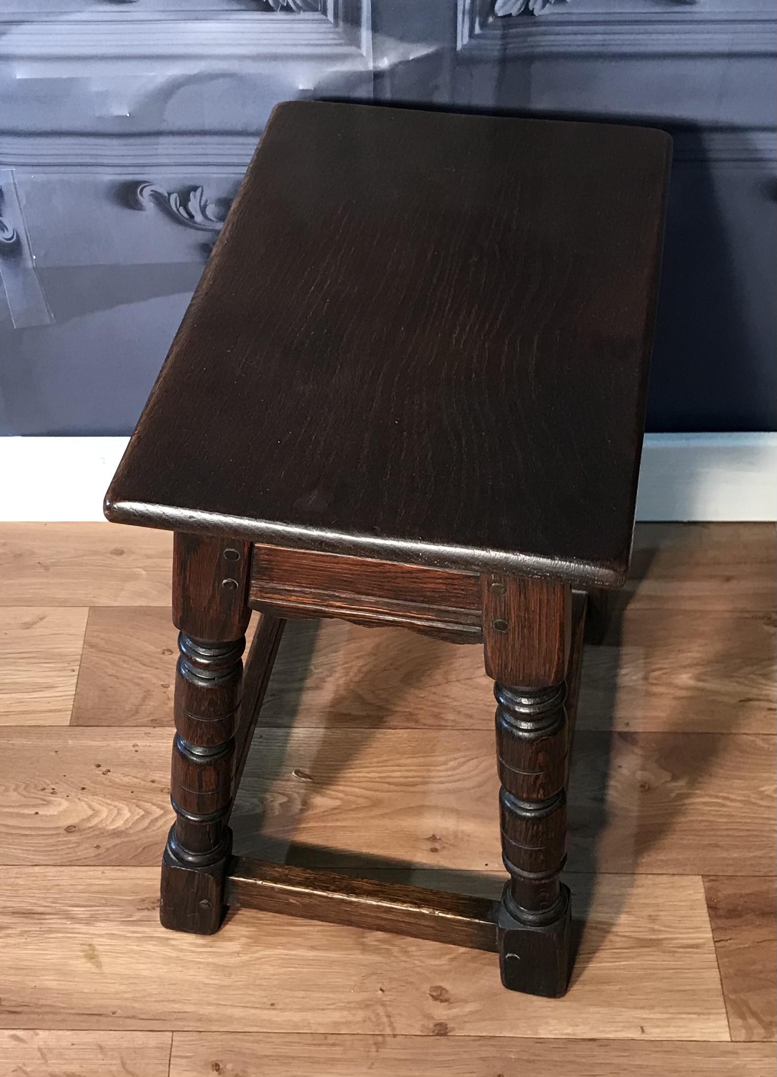 Oak Joint Stool (1 of 1) Oak Joint Stool (1 of 1)