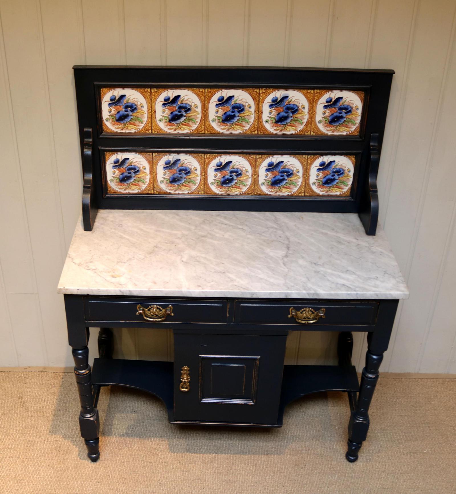 Painted Pine Wash Stand (1 of 11)