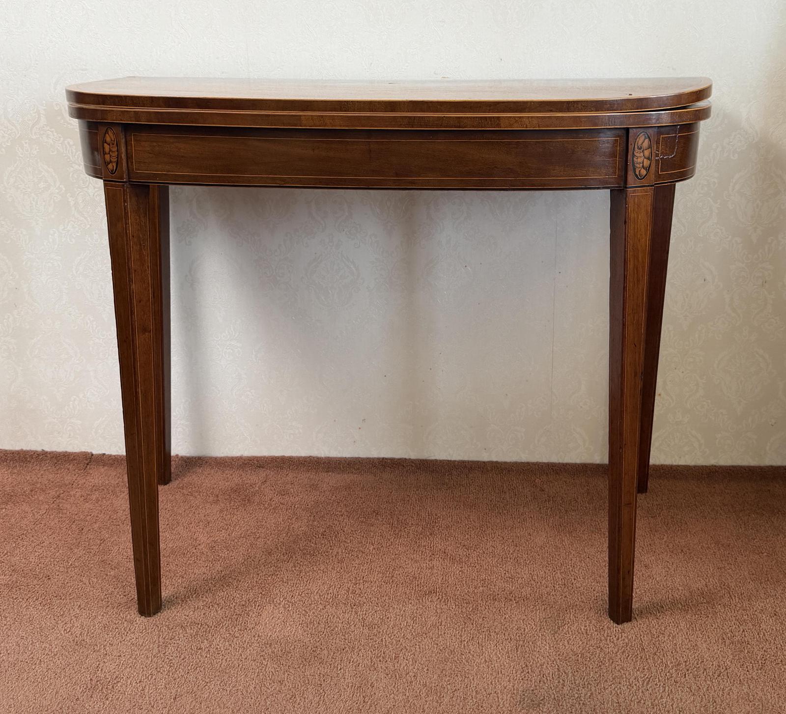 Sheriton Period Mahogany Tea Table (1 of 5) Sheriton Period Mahogany Tea Table (1 of 5)